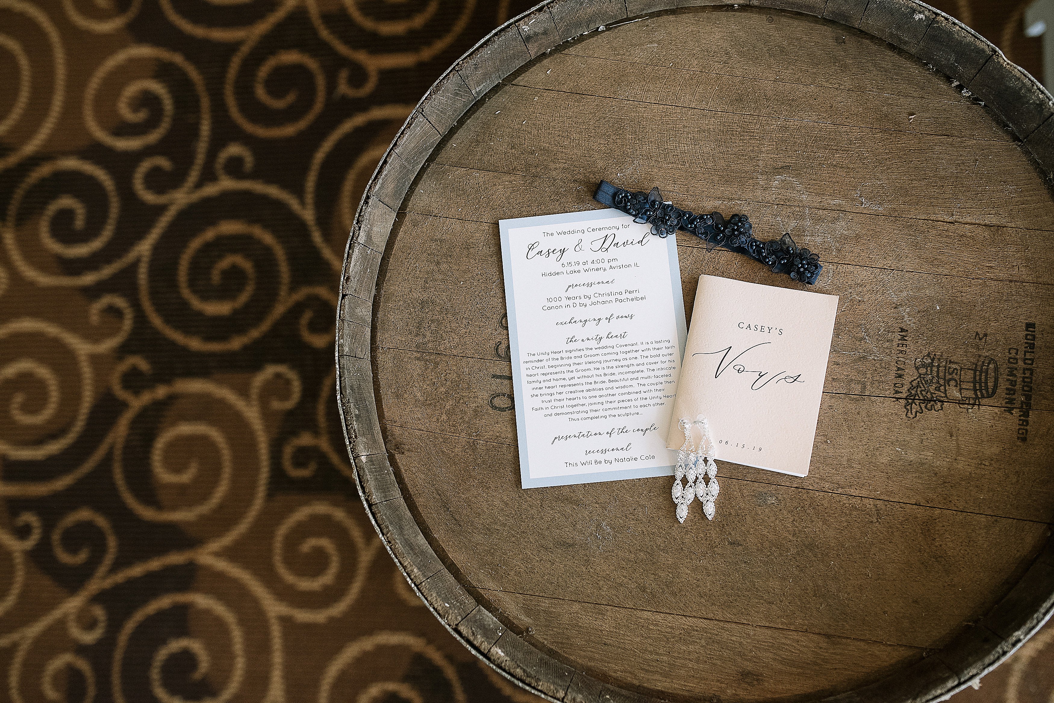 David & Casey | Hidden Lake Winery | Summer Wedding